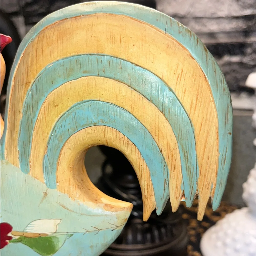 Colorful RUSS Rooster Decor - Picture 6 of 11